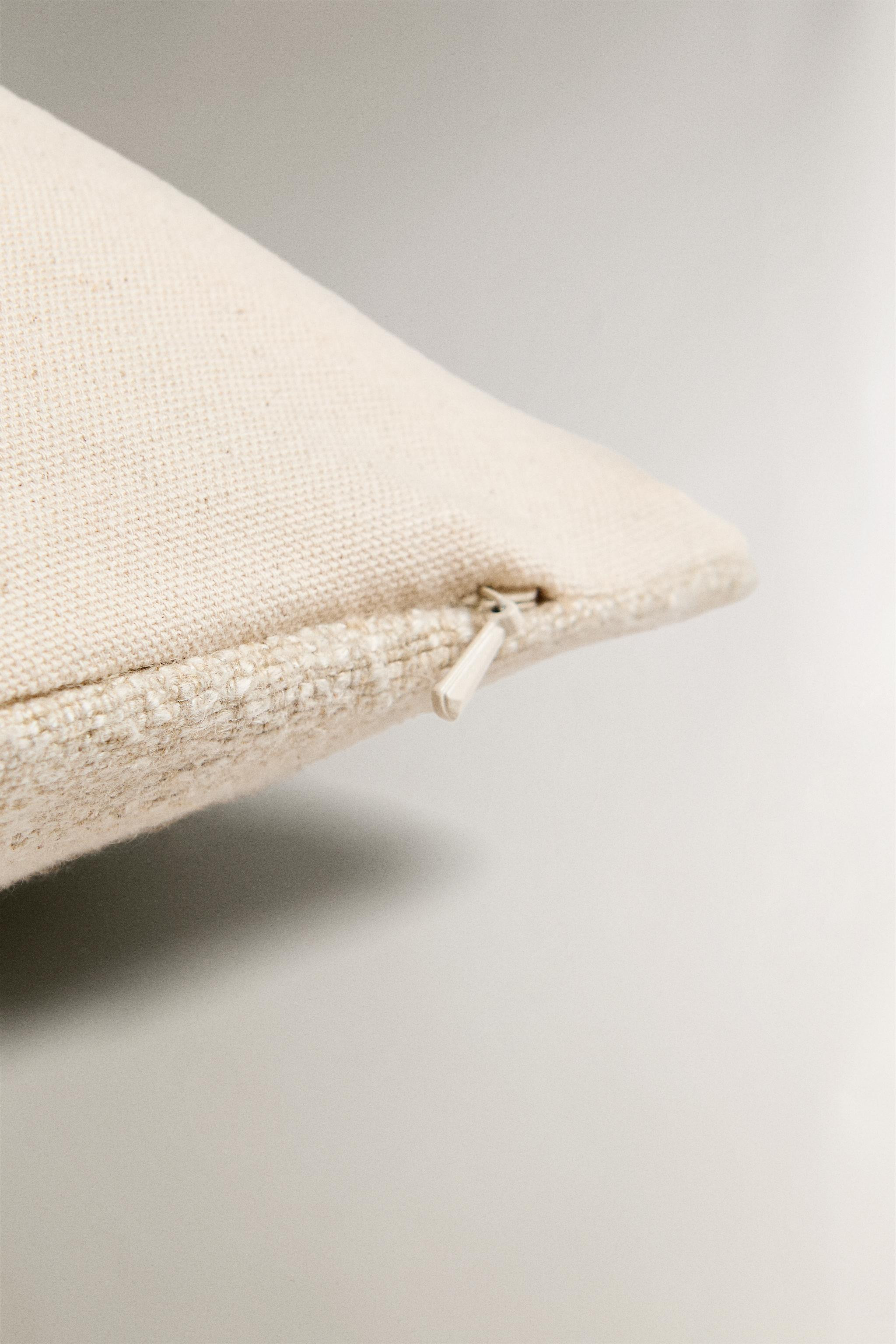 LINED THROW PILLOW COVER | Zara US