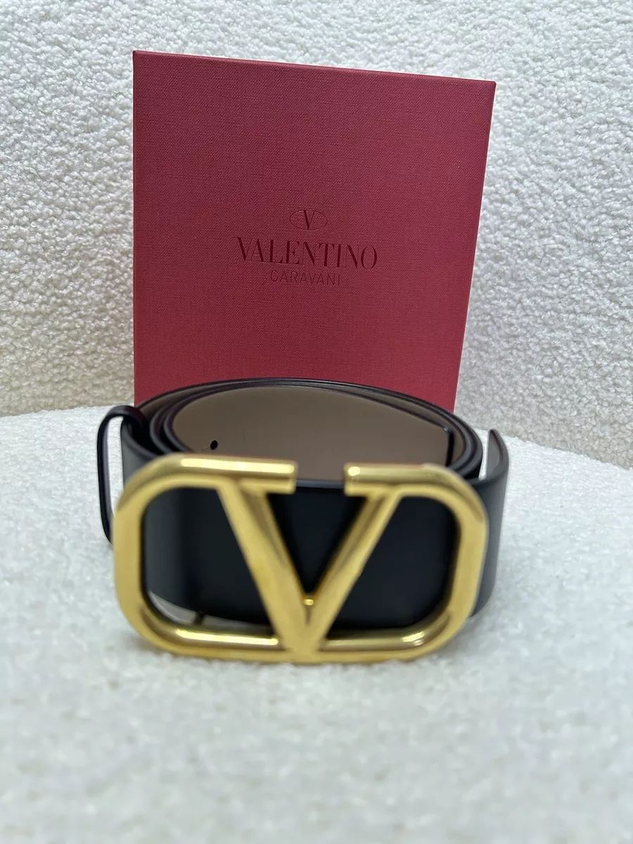 Authentic Valentino Garavani V Logo Reversible Leather Belt- Immaculate Conditio  | eBay | eBay UK