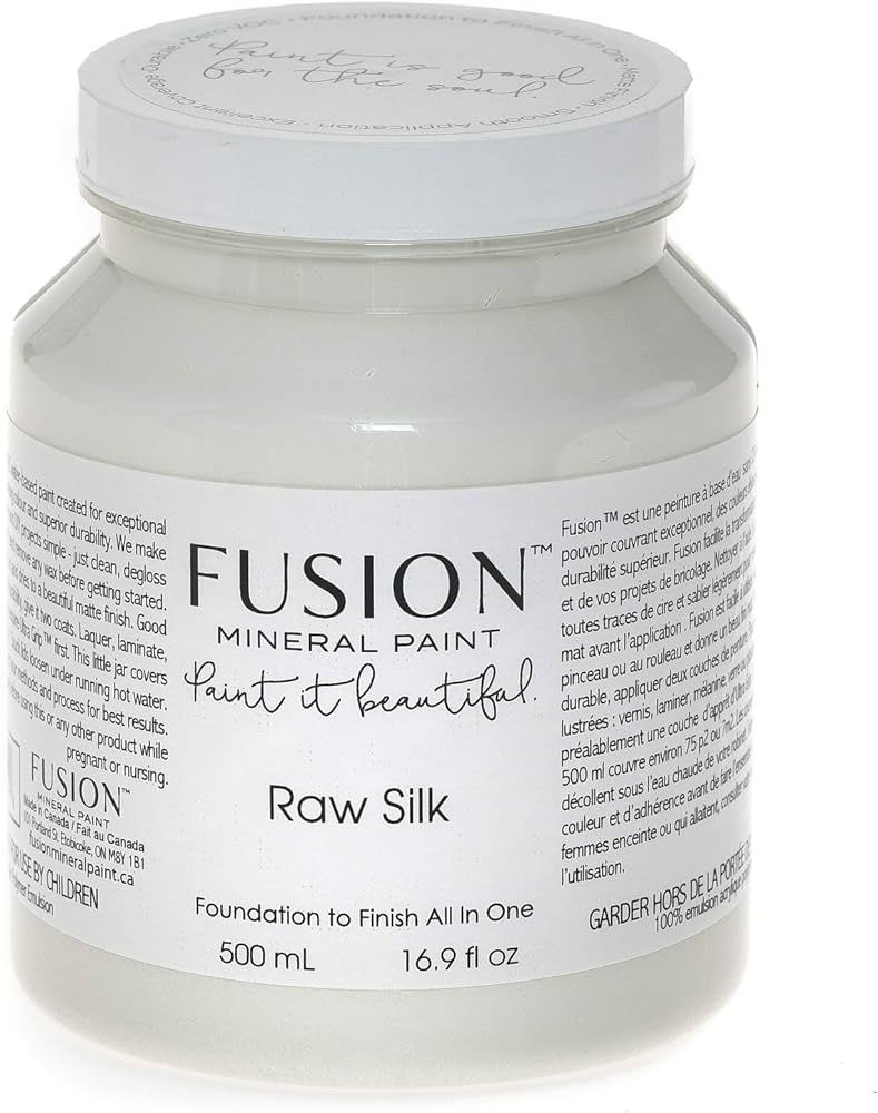 Fusion Mineral Paint 500 ml Raw Silk | Amazon (US)