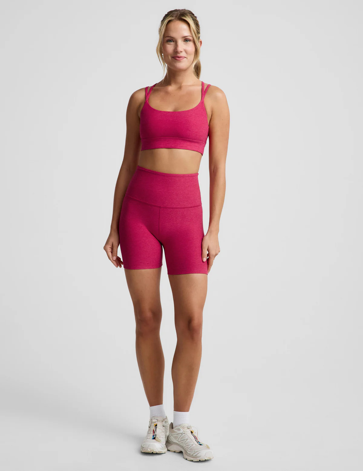 Spacedye Keep Pace 5" Biker Short | Beyond Yoga | Beyond Yoga