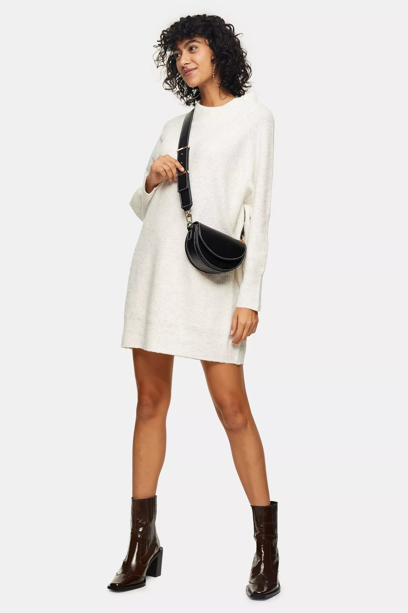 Super Soft Oversized Knitted Dresss | Topshop UK