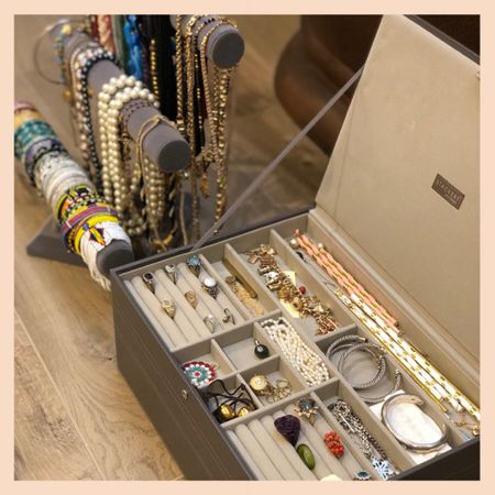 We love Stackers! You can mix and match the trays you need, and they come in a variety of beautiful colors to choose from. The best part- as your jewelry collection grows you can just stack another tray!

#LTKhome #LTKfamily