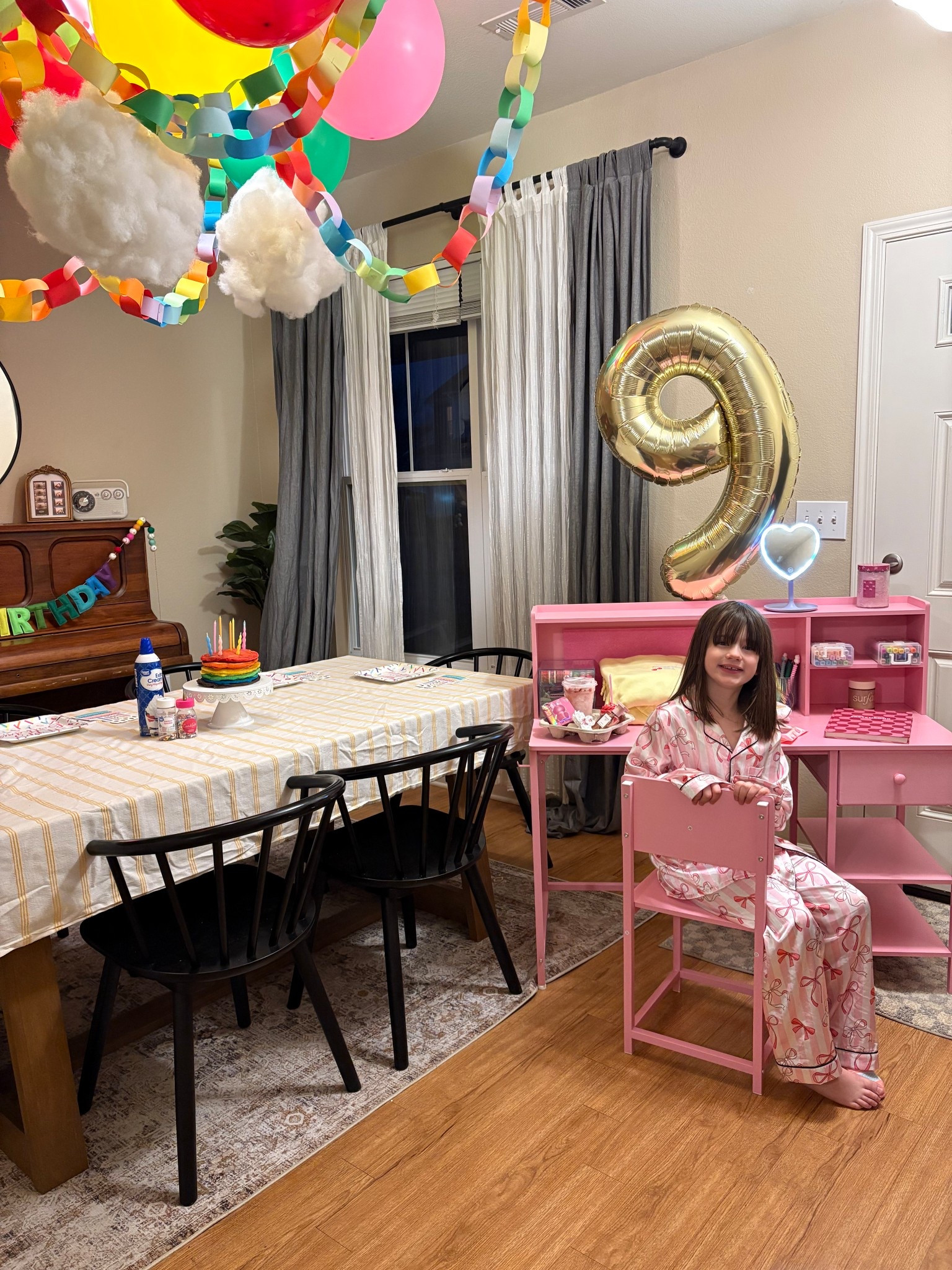 Girls birthday celebration!  