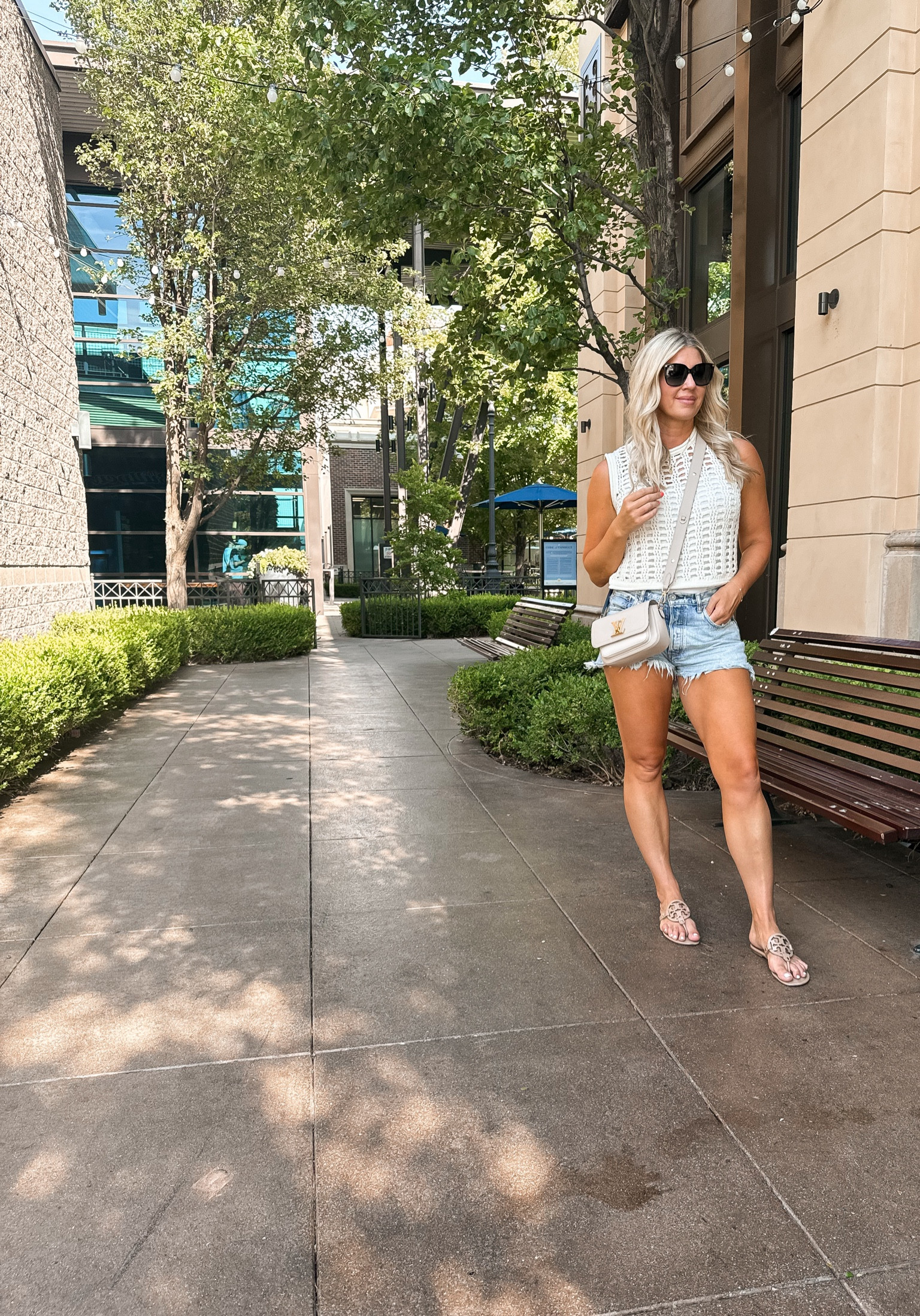 This little sweater tank has been a favorite all summer and is marked down to $21 
Outfit idea 
Mom style 
Pink Lily 

#LTKSaleAlert #LTKOver40 #LTKFindsUnder50
