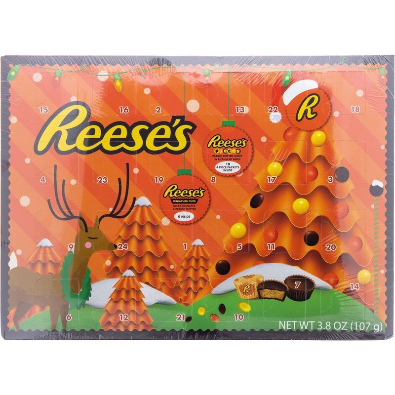 Reese's Lovers Holiday Advent Calendar - 3.8oz | Target