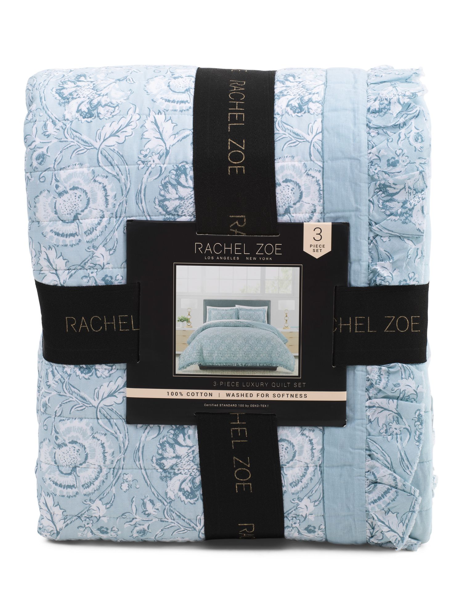 3pc Cotton Floral Quilt Set | TJ Maxx