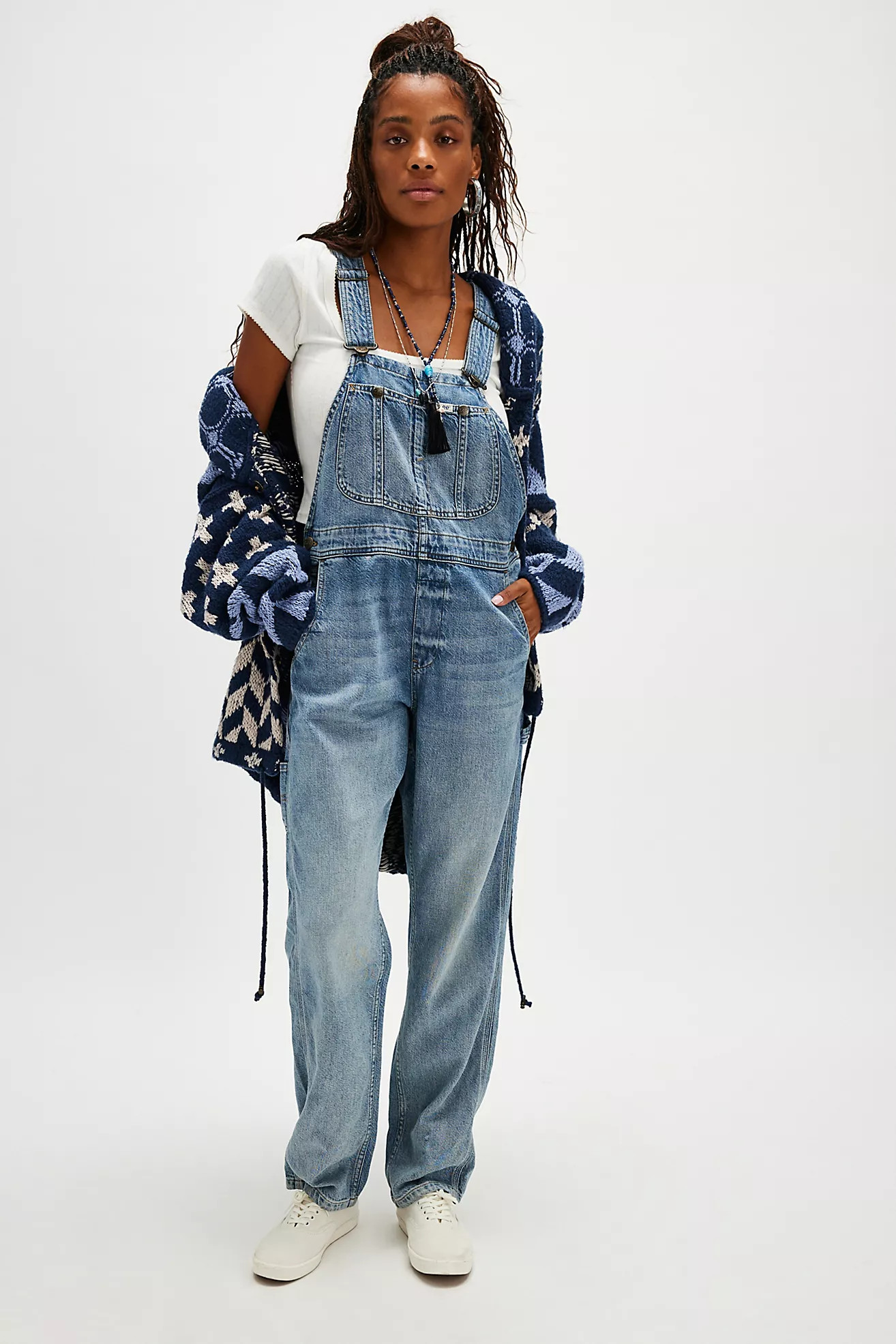 Lee Slim Straight Overalls | Free People (Global - UK&FR Excluded)