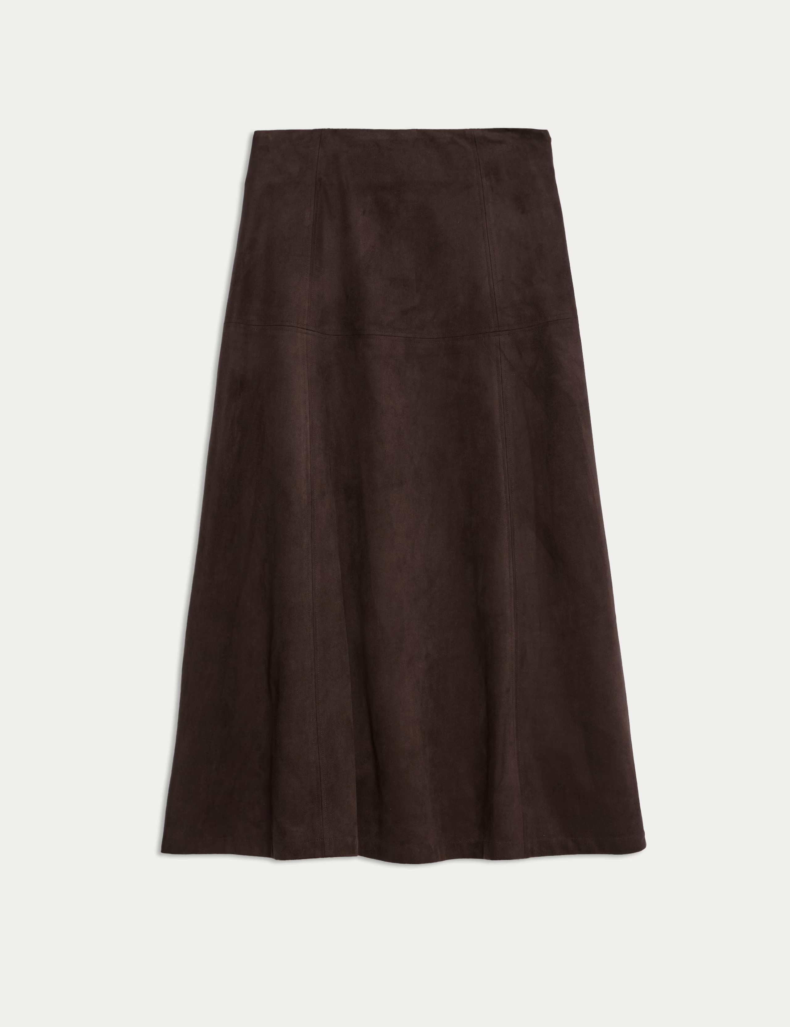 Suedette Maxi A-Line Skirt | Marks & Spencer (UK)