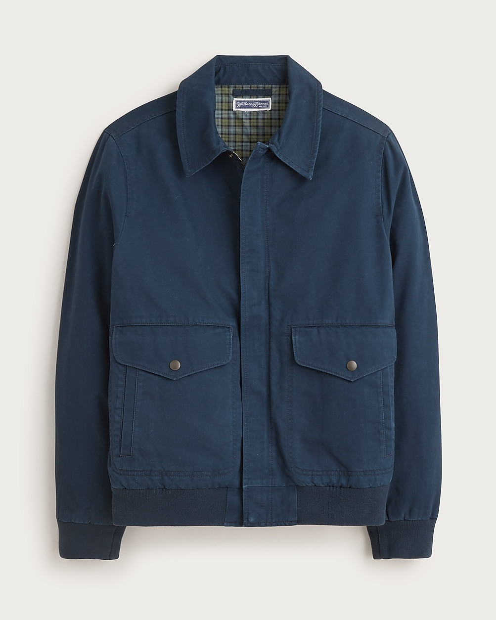 Wallace &amp; Barnes flight jacket in cotton chino | J. Crew US