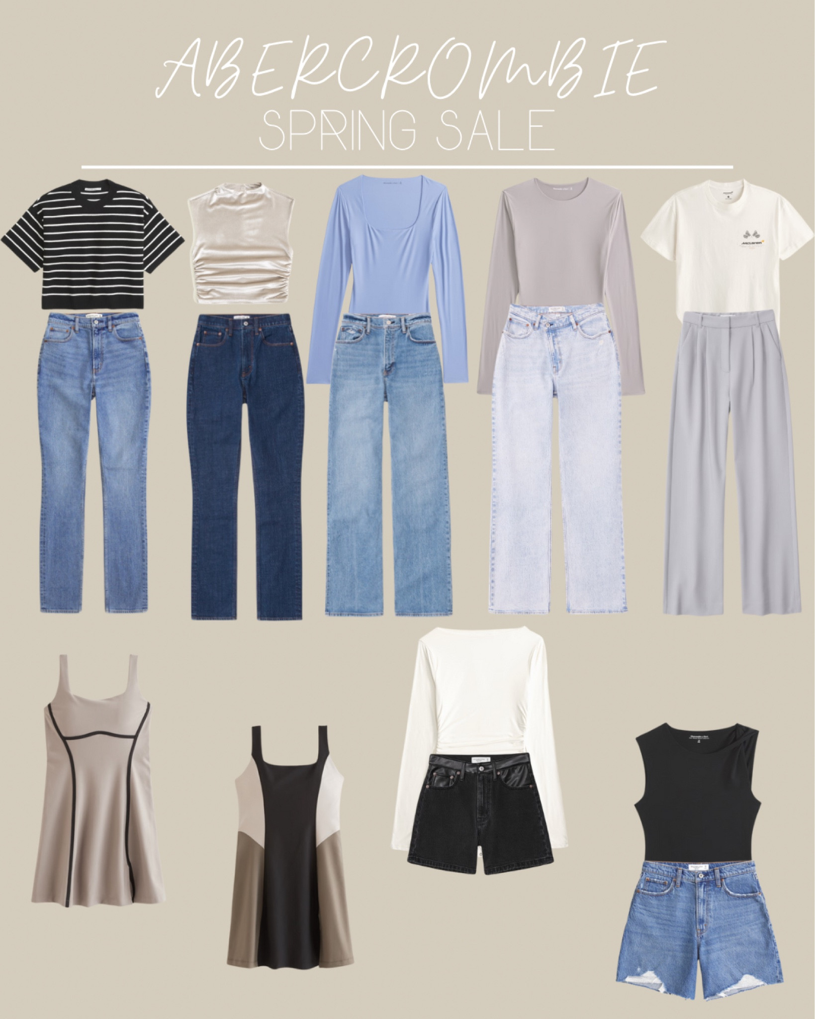 Abercrombie spring sale!!!

#LTKSpringSale #LTKSeasonal #LTKstyletip
