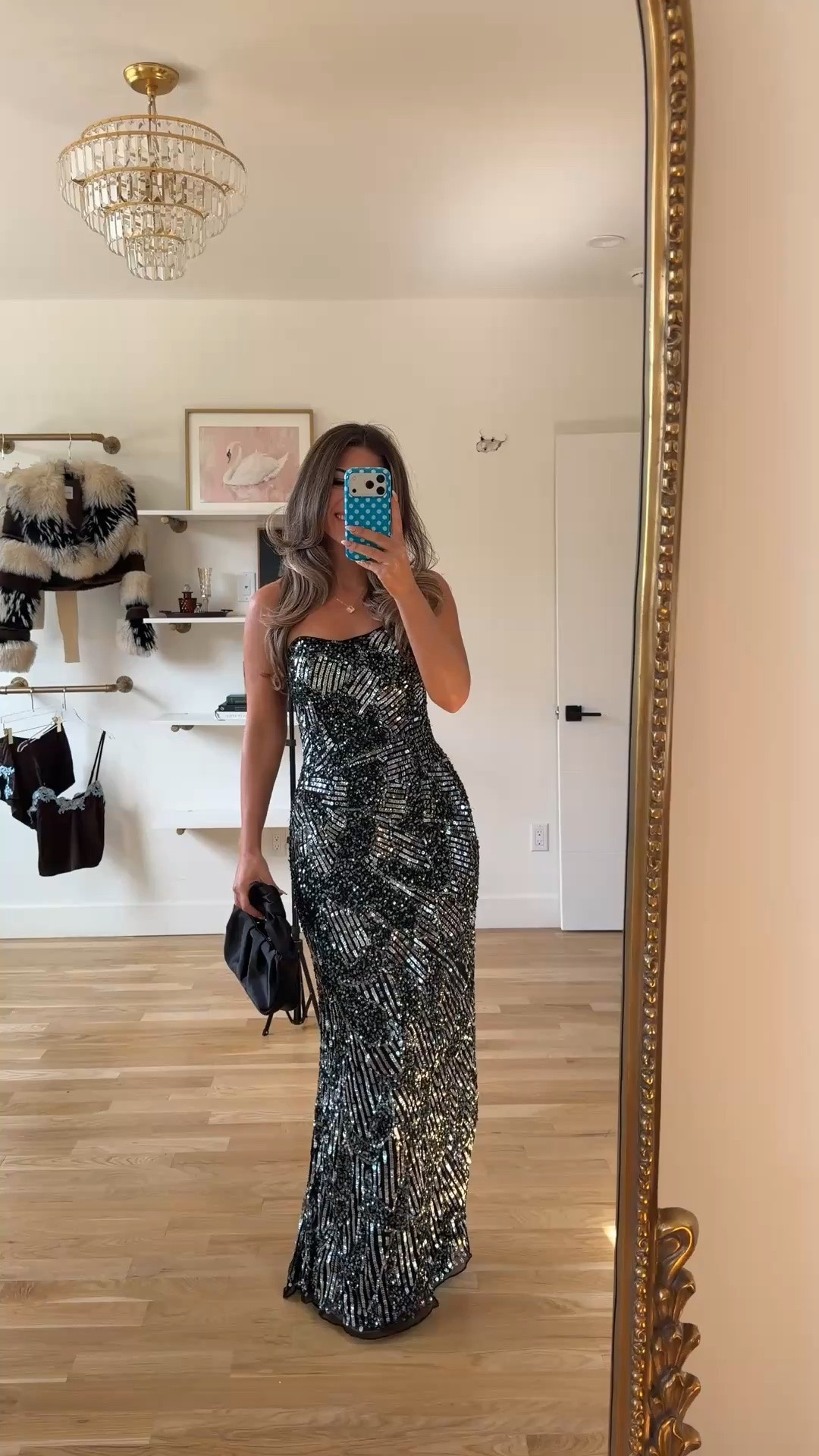 black strapless floor-length gown with silver sequins and fitted bodice wedding guest dress for fall and winter 🍂 

mac duggal: emerson10
lulus: emerson20 (first purchase) 
electric picks: emerson20 

I'm 5'4 wearing my usual size small/2

Fall wedding guest dresses, wedding guest dresses, cocktail dresses, semi-formal dresses, black tie wedding guest dresses, destination wedding guest dresses, garden party dresses, wedding guest outfit ideas