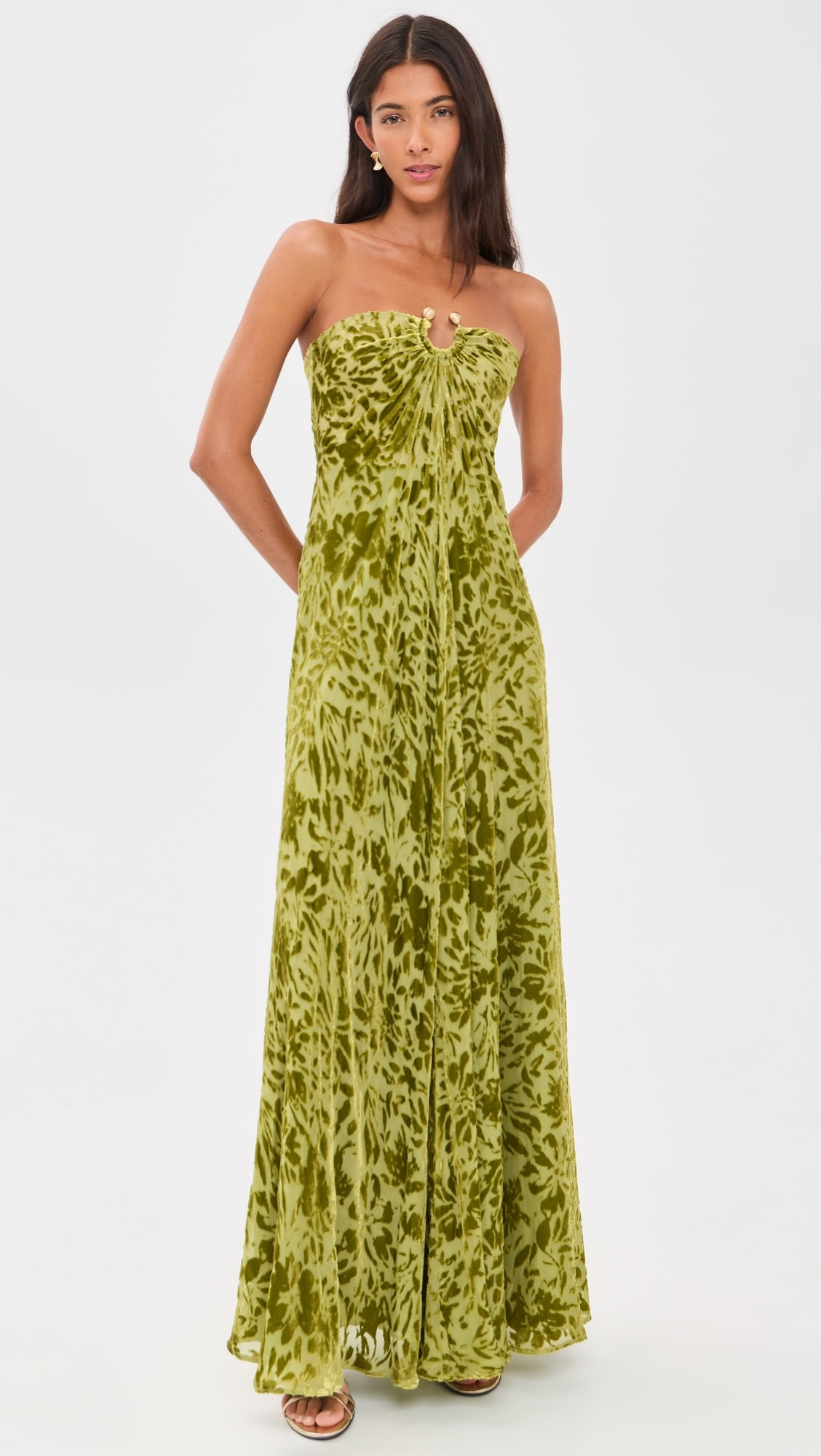Cult Gaia Renay Burnout Velvet Dress | Shopbop | Shopbop