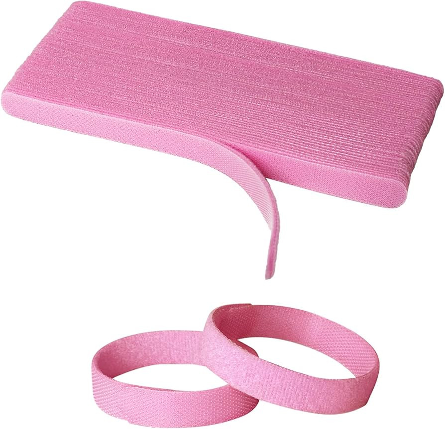 50PCS Reusable Cable Ties, Adjustable Cable Ties, Fastening Cable Ties,Microfiber Cloth Used for ... | Amazon (US)