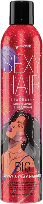 SexyHair Big Spray & Play Harder Firm Volumizing Hairspray | All Day Hold and Shine | Up to 72 Ho... | Amazon (US)