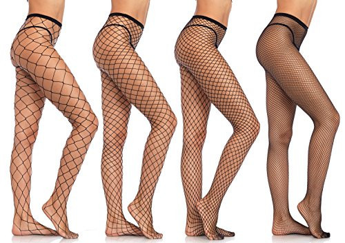 Leg Avenue womens Leg Avenue Bundle Fishnet Hosiery Assortment Costume Accessory, Assorted, One Size US | Amazon (US)