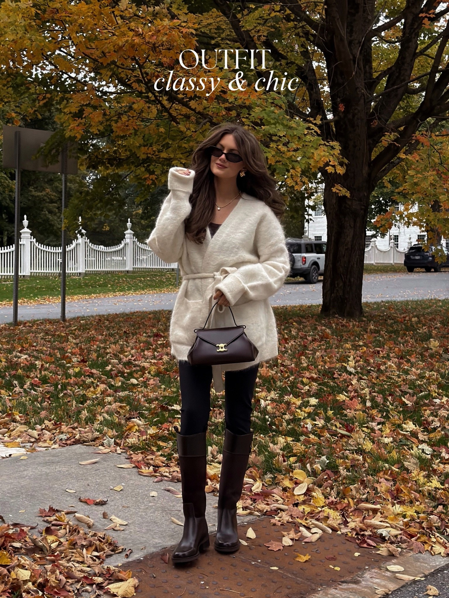 I love a wrap cardigan for fall and winter!!
