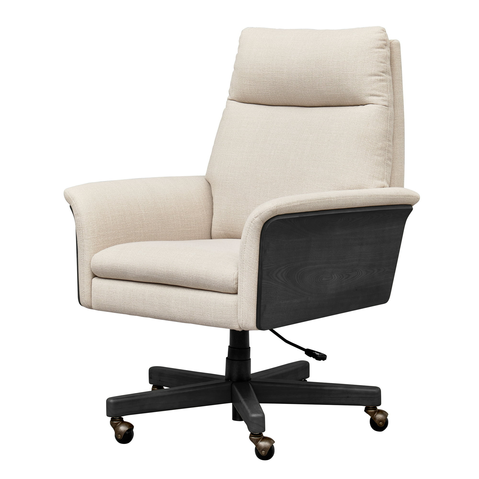 Better Homes & Gardens Juliet Tall Back Office Chair, Cream and Rich Black Finish | Walmart (US)