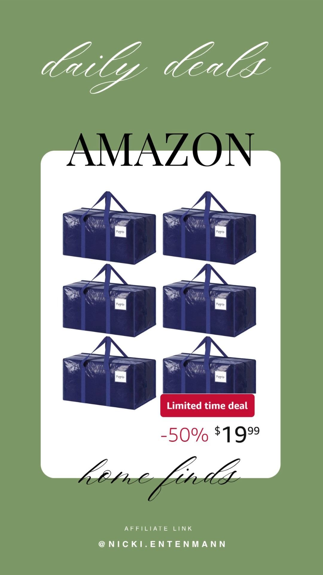 These extra heavy duty large moving bags with strong zipper and comfortable handles bring cheerful ease and effortless durability to everyday organizing with practical flair. #MovingBags #HeavyDutyStorage #StrongZipper #DurableHandles #HomeEssentials #StorageSolutions #DailyOrganization #LifestyleGear #PracticalStyle #TrendyHome 👜📦✨
 

 #LTKHome #LTKSaleAlert #LTKTravel