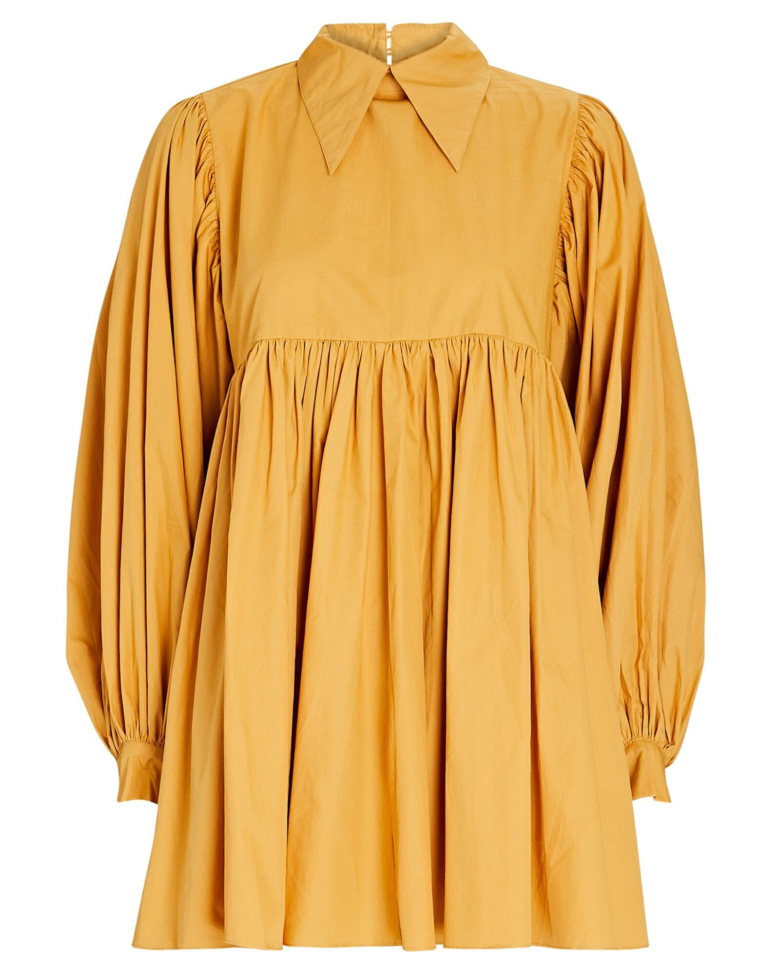 Cotton Poplin Babydoll Dress | INTERMIX