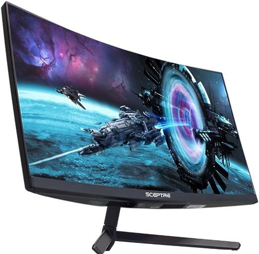 Amazon.com: Sceptre Curved 27" Gaming Monitor up to 165Hz DisplayPort 144Hz HDMI Edge-Less AMD Fr... | Amazon (US)