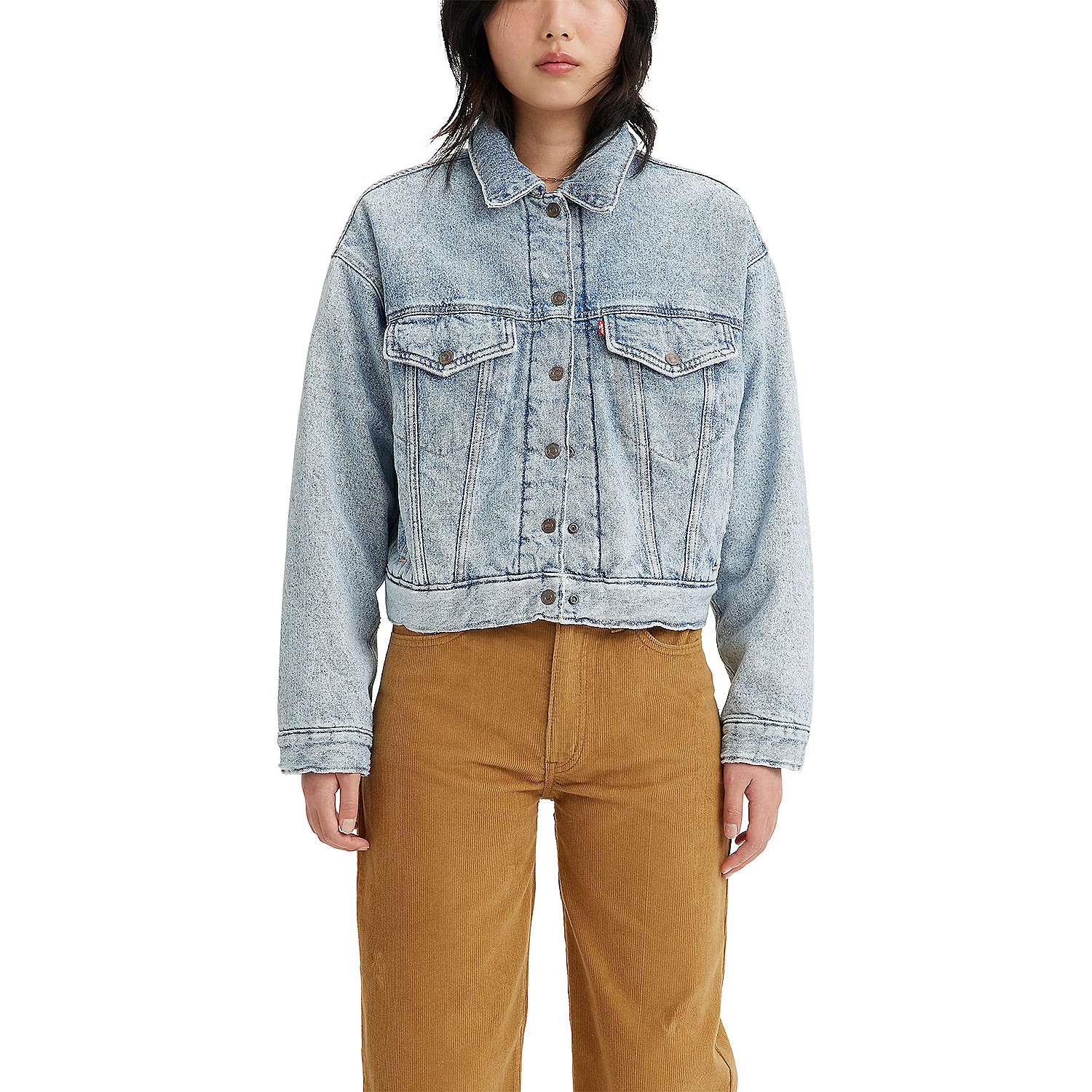 Levi's® Womens Denim Padded Trucker Jacket | JCPenney