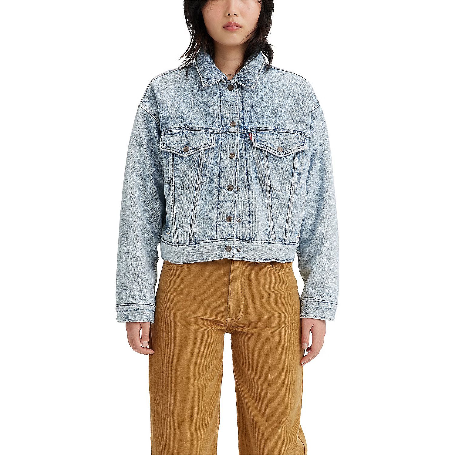 Levi's® Womens Denim Padded Trucker Jacket | JCPenney