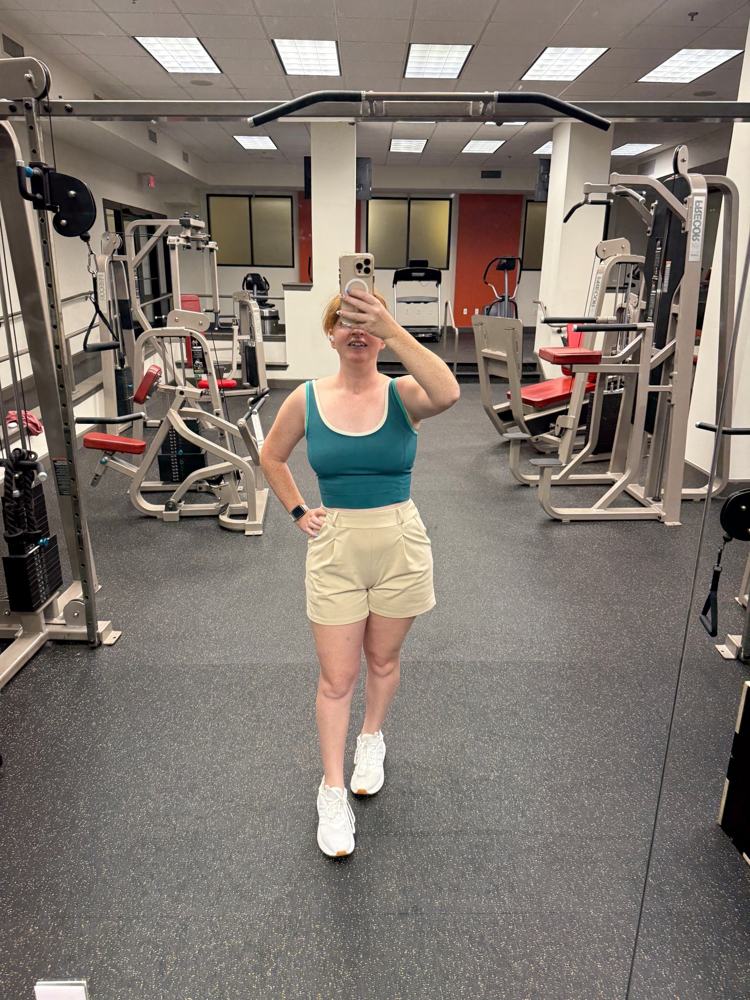 Gym fit of the day from a petite girlie who loves to strength train

#LTKPetite #LTKActive