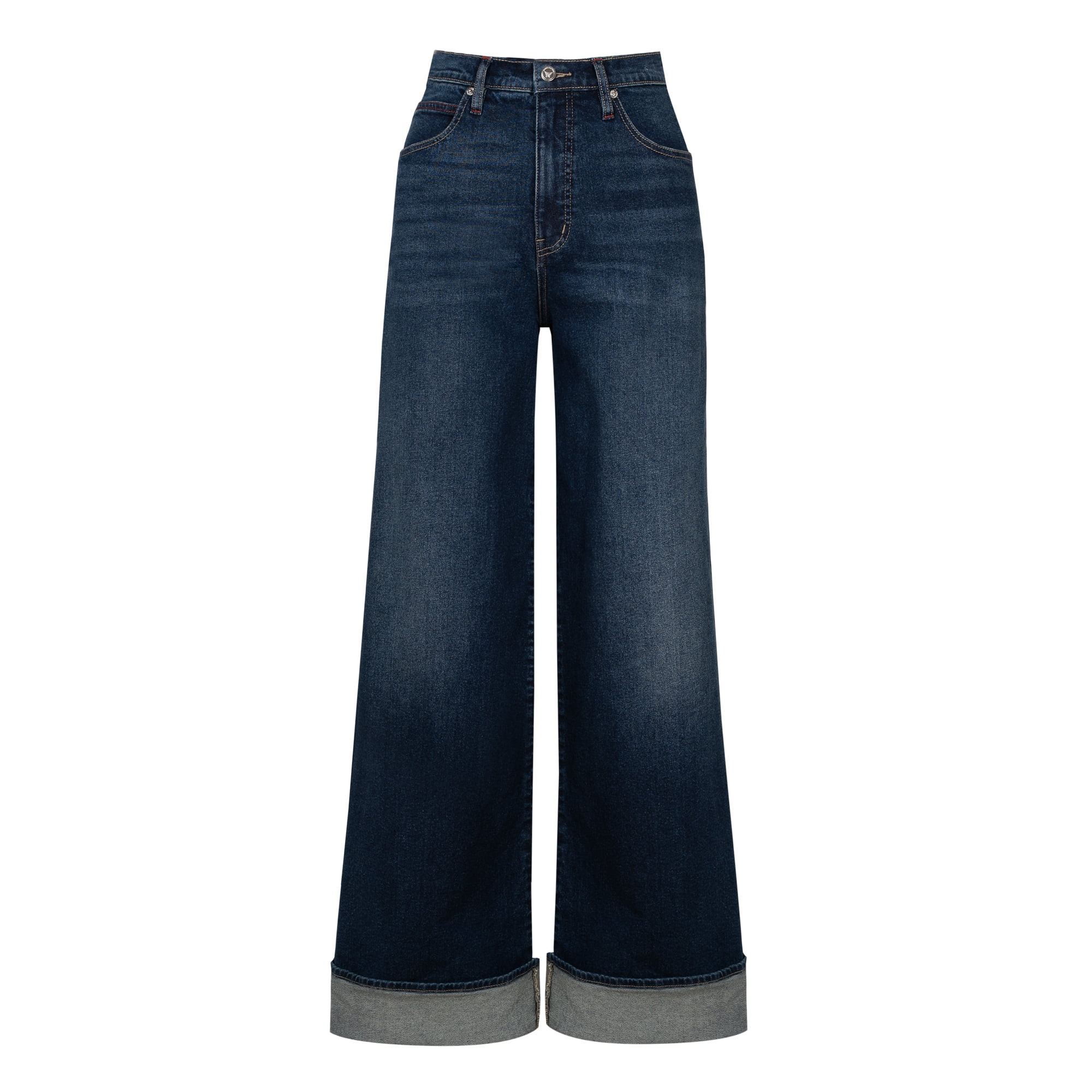 Jessica Simpson Women's and Women's Plus Freesia Wide Leg Jeans, 32" Inseam,Sizes 2-24W | Walmart (US)
