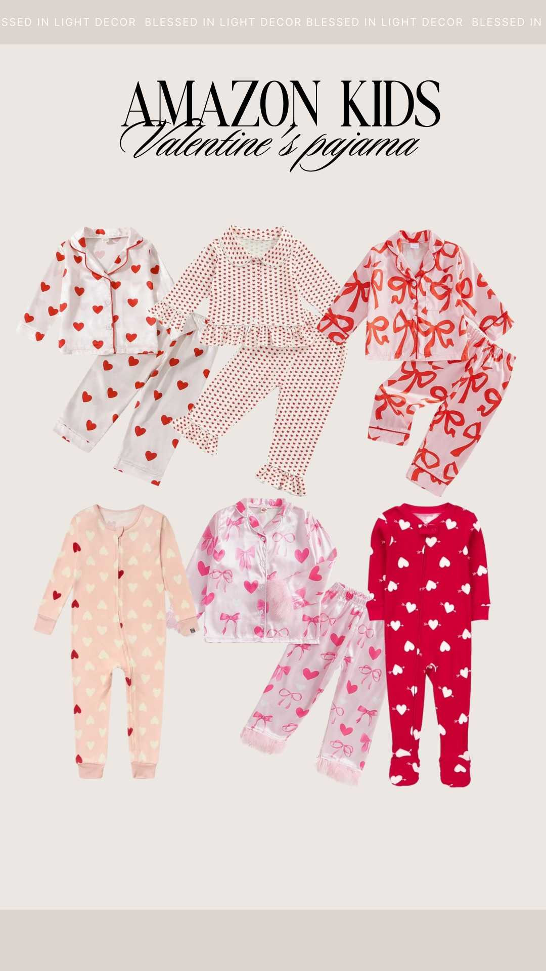 Valentine's kids pajamas@amazonstyle #amazonfinds #fashionstyle #kidsfashion 

#LTKWatchNow #LTKGiftGuide #LTKKids