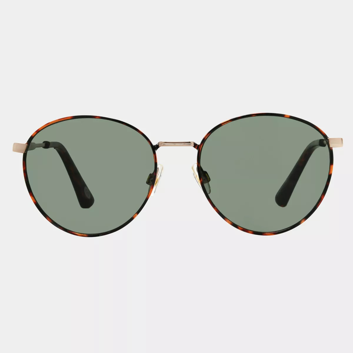 Women's Metal Round Sunglasses - Universal Thread™ Brown/Tortoise Print | Target