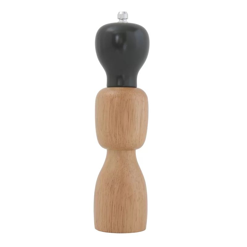 Natural and Charcoal Wood Pepper Mill | Wayfair North America