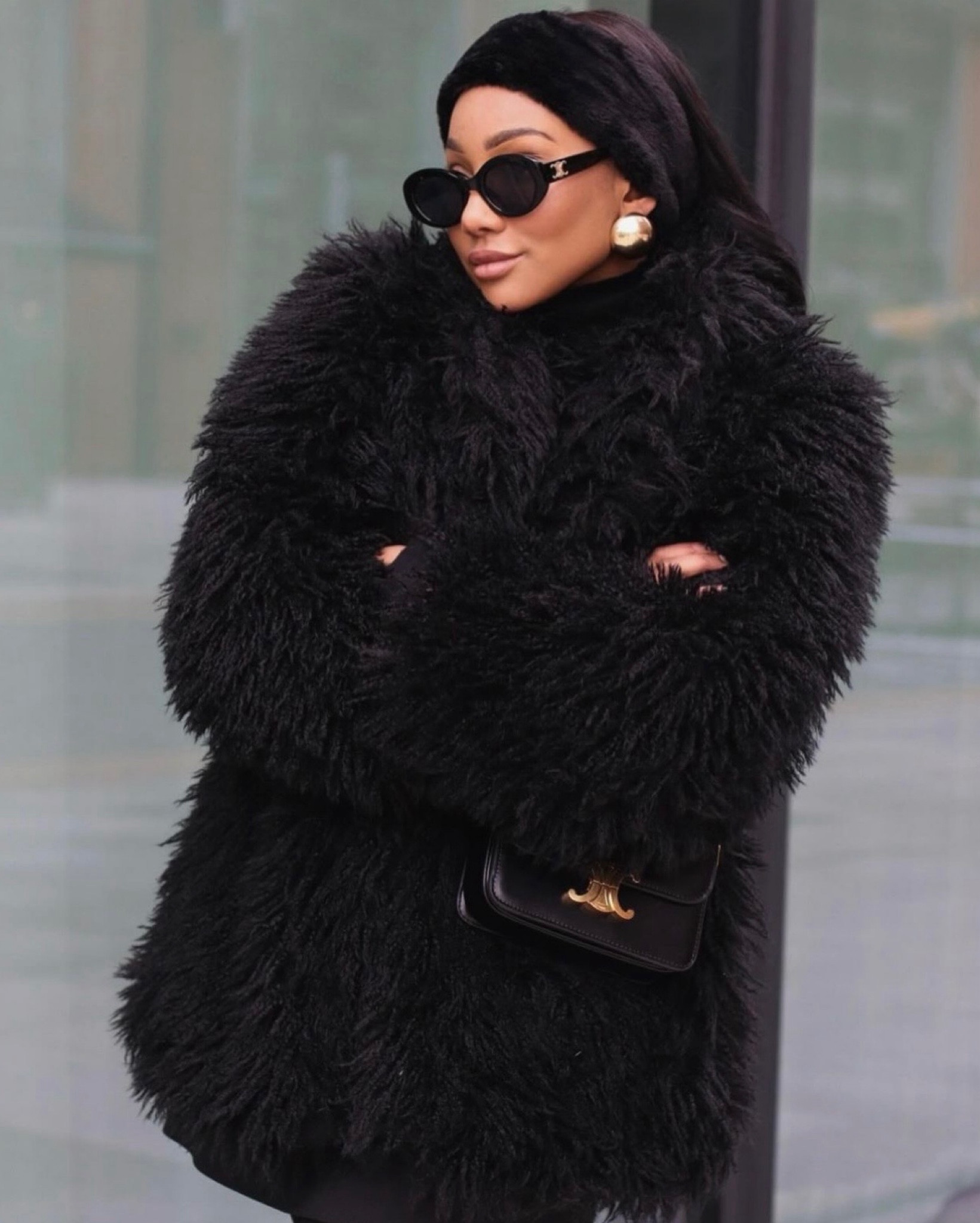 Misspap, Debenhams, & Other stories, Wolford, Celine, H&m, Zara, Asos, Weekday, Ba-sh, Monki, Ralph lauren, transitional outfit, transitional style, winter outfit, winter fashion, faux fur jacket, black fur coat, tailored skirt, mini skirt, black loafers, all black outfit, winter outfit ideas, style inspiration

#LTKeurope #LTKSeasonal #LTKstyletip