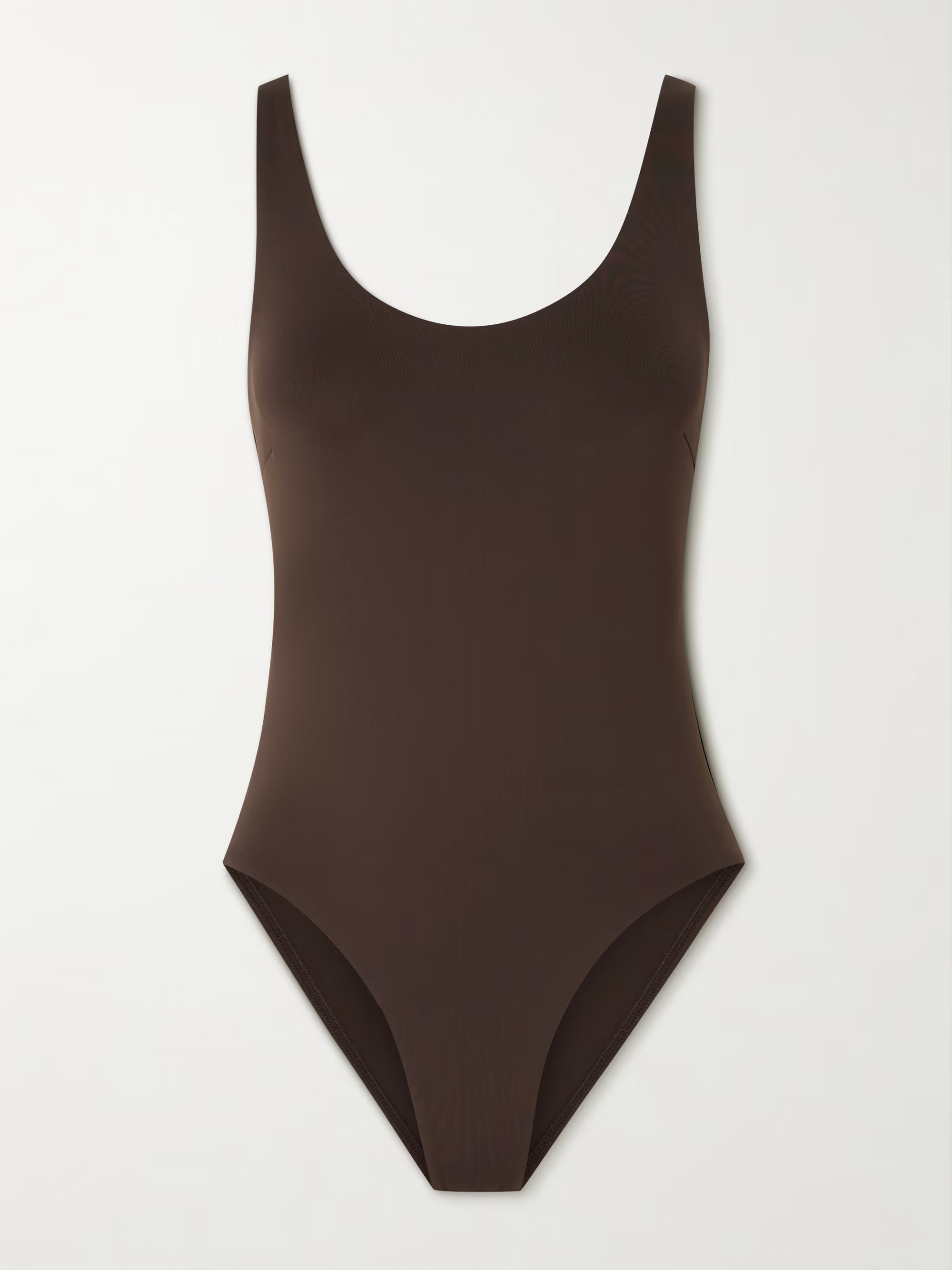 ST. AGNI's 'Scoop' swimsuit is named for its curved neckline front and back - the shape's utterly... | NET-A-PORTER (US)