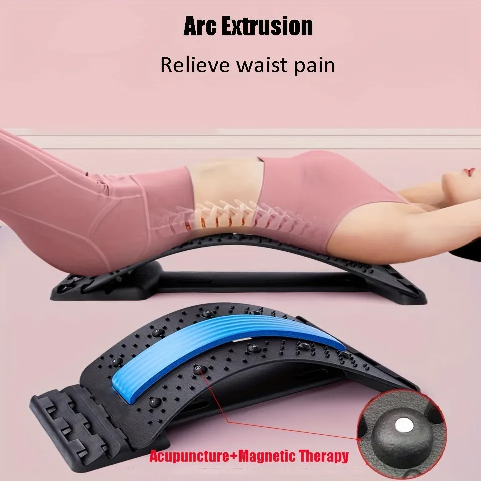 1pc Back Stretcher Massager, Back Massage Neck Stretcher, Back Pain Relief, Back Cracker Board, P... | Temu Affiliate Program