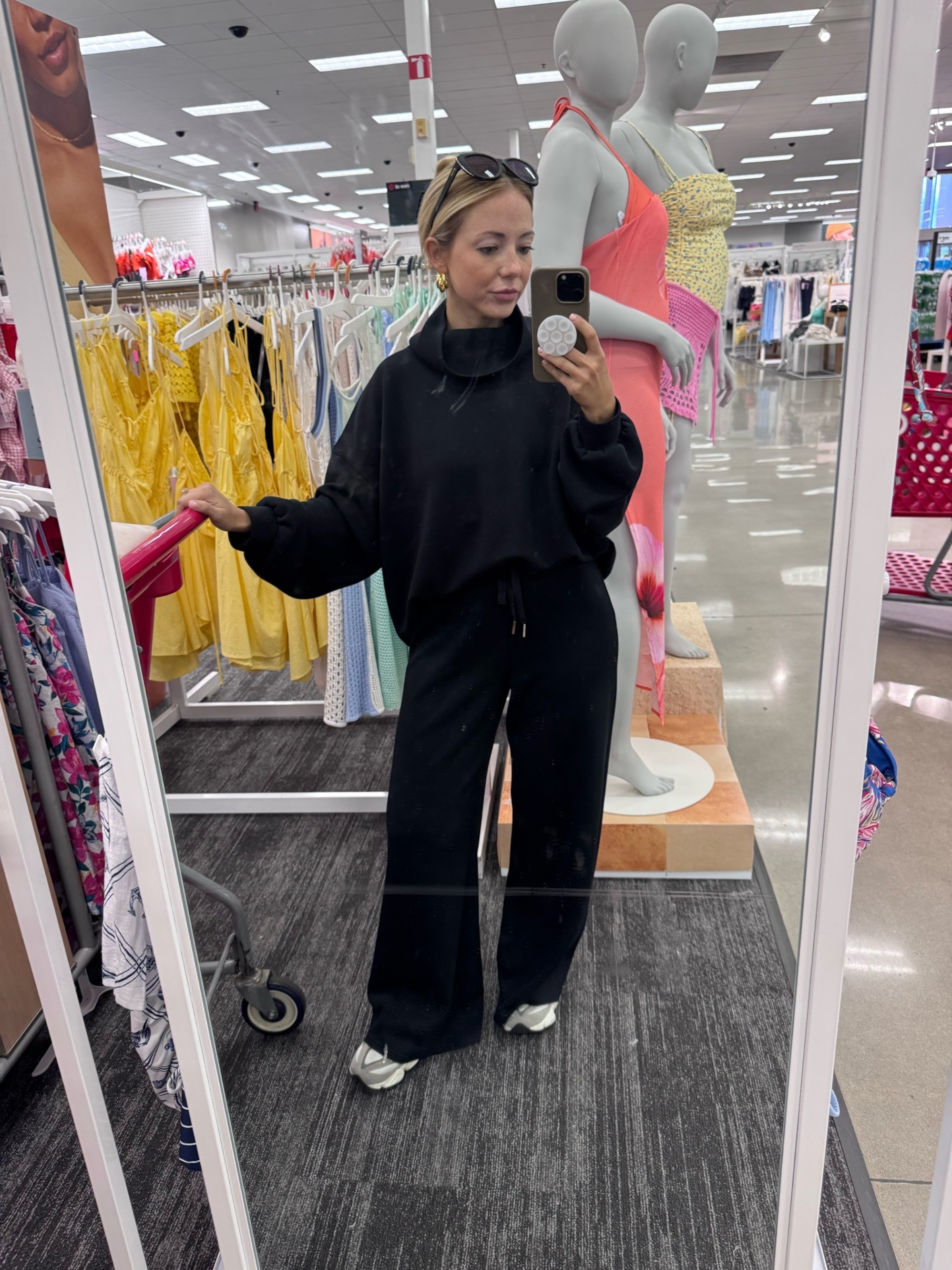 The amount of times I got stopped and asked about this set the other day was crazy.. especially since it’s just an all black , scuba set😂 but everyone said the same thing, “it looks so easy!” And it is!! Plus it’s the best outfit to throw on when you have errands to run on a rainy day, and don’t want anyone to know you are marinating in self tan🤭🤭🤭

#LTKdayinmylife #LTKootd #LTKvlog
