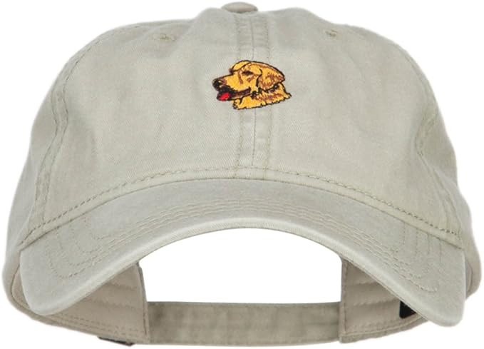 Golden Retriever Embroidered Washed Cap | Amazon (US)
