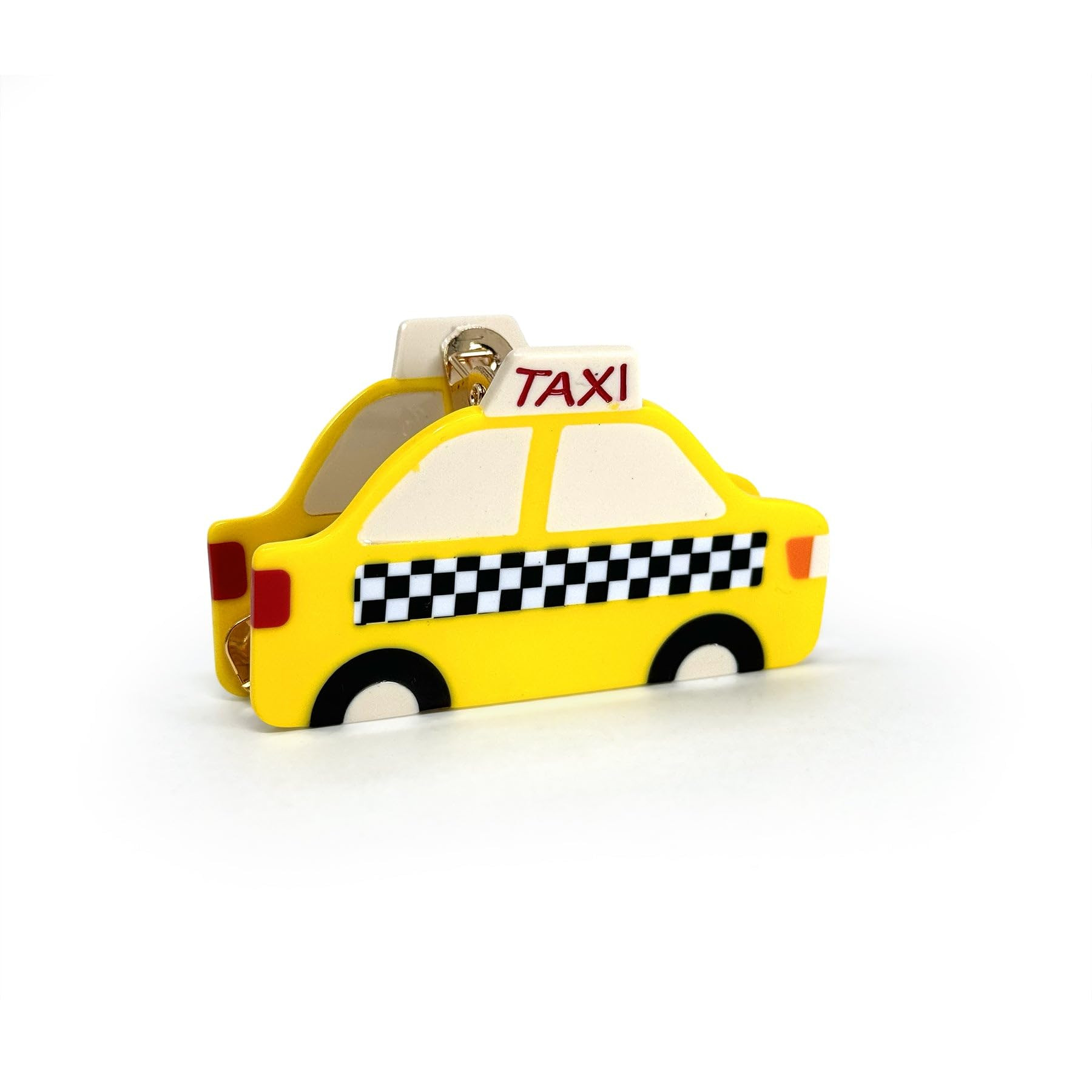 Yellow Taxi Cab Hair Clip – Strong Grip Hair Clip for Thick, Thin Hair – Fun NYC Checker Cab ... | Amazon (US)