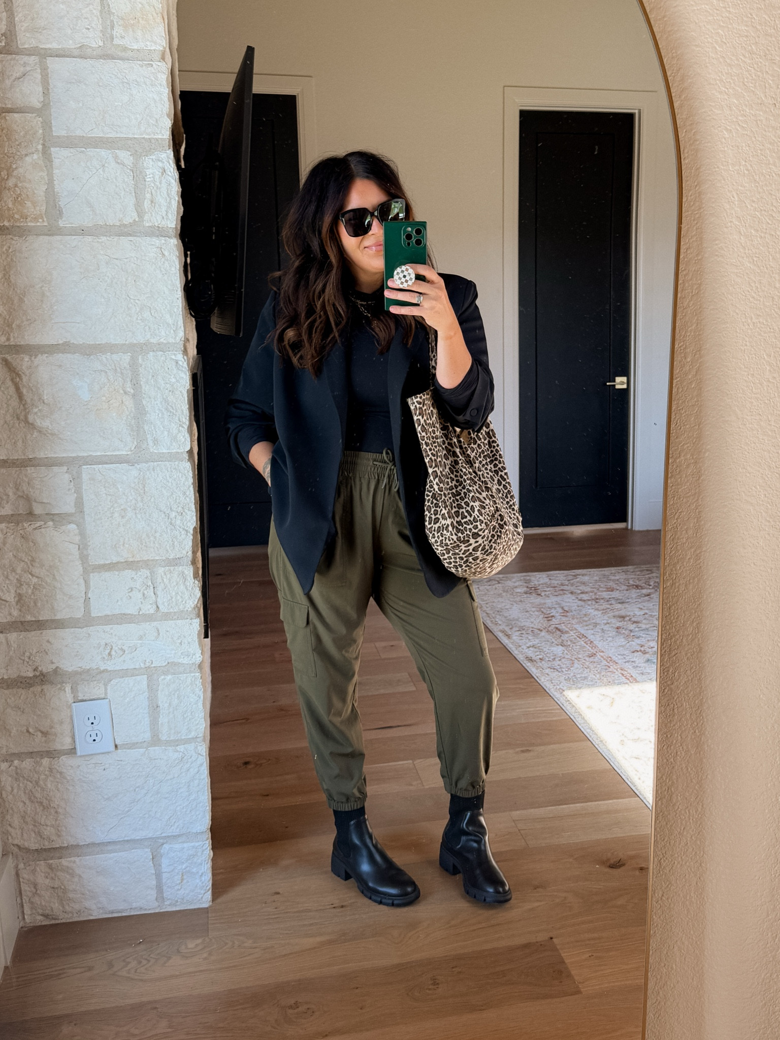 Cool + Casual Outfit
Old Navy Joggers: Large (older but I linked up all the similar options)
Long sleeve: XL 
Blazer: XXL
Amazon Sock Boots: TTS

Midsize affordable outfits, blazer outfit, affordable style, fall midsize outfits, fall style

#LTKMidsize #LTKStyleTip #LTKFindsUnder50