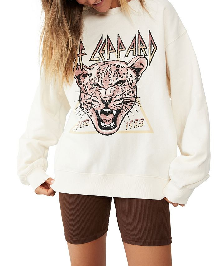 COTTON ON Women's Collab Classic Sweatshirt Top & Reviews - Tops - Juniors - Macy's | Macys (US)