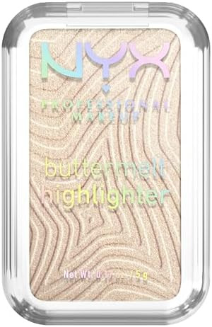 NYX PROFESSIONAL MAKEUP Buttermelt Highlighter, Powder Highlighter Makeup, With Up to 12H Wear an... | Amazon (US)