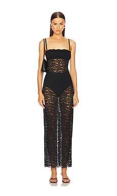 L'Academie by Marianna Hollis Maxi Dress in Black from Revolve.com | Revolve Clothing (Global)