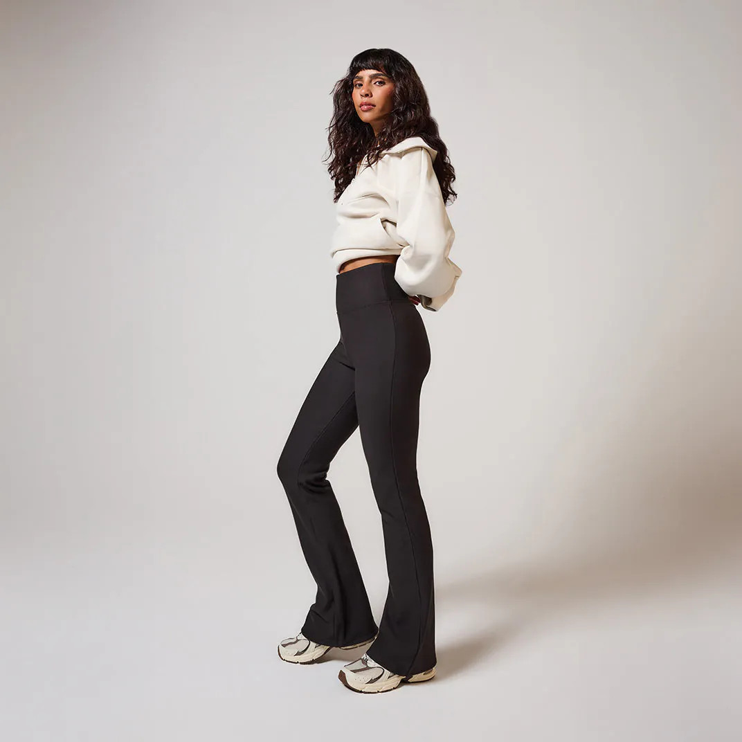 Winter Flare Leggings | Black Coffee | LOVALL