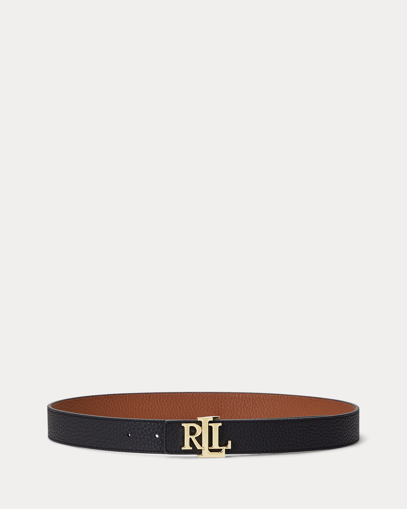 Logo Reversible Pebbled Leather Belt | Ralph Lauren (UK)