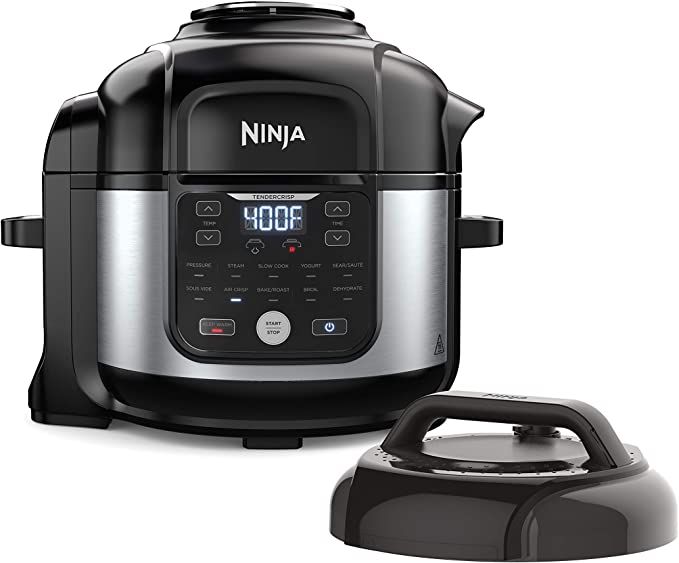 Ninja FD302 Foodi 11-in-1 Pro 6.5 qt. Pressure Cooker & Air Fryer that Steams, Slow Cooks, Sears,... | Amazon (US)