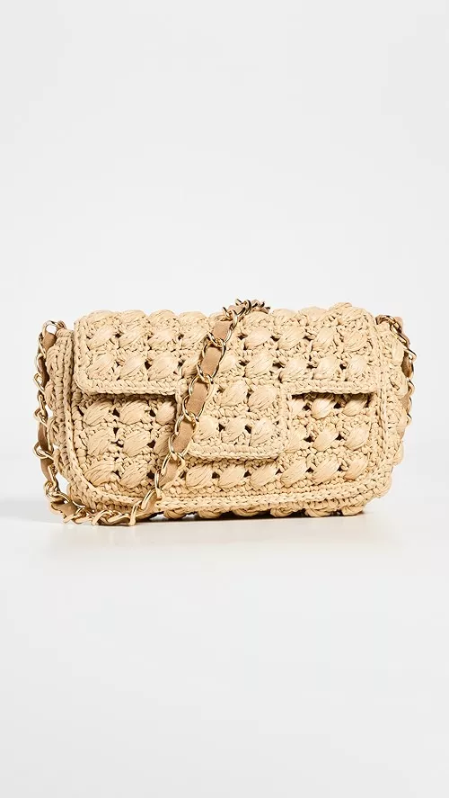 Caterina bertini hot sale straw tote