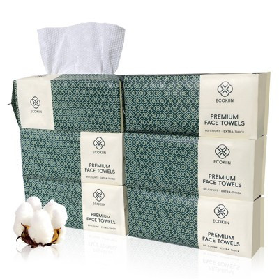 Disposable Face Towels Multi-Use Extra-Thick Super-Soft Eco-Friendly Biodegradable 480 Count Facial Tissue for Cleansing, Skincare, Makeup Remover | Target