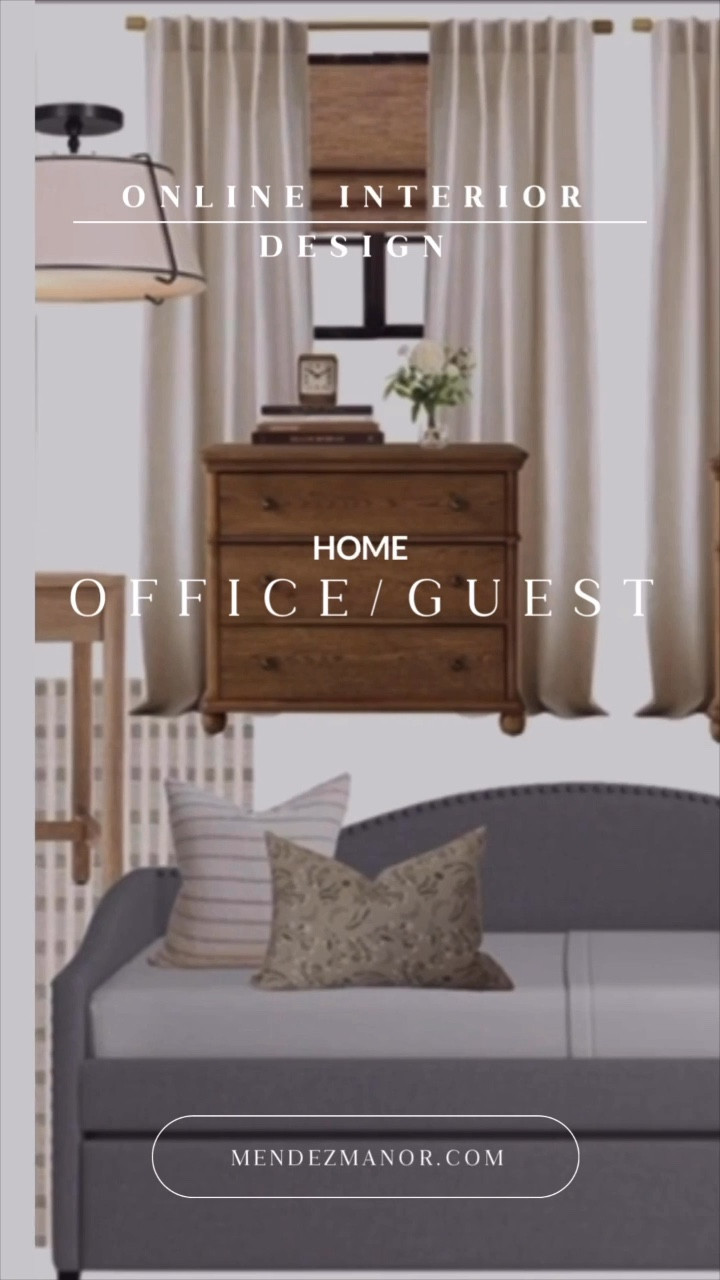 A home office that doubles as a guest room is such a useful space! This daybed with trundle offers lots of versatility for sleeping options. 

#LTKStyleTip #LTKHome #LTKWatchNow