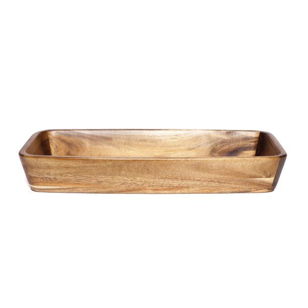 Better Homes & Gardens Acacia Wood Serving Platter - Walmart.com | Walmart (US)