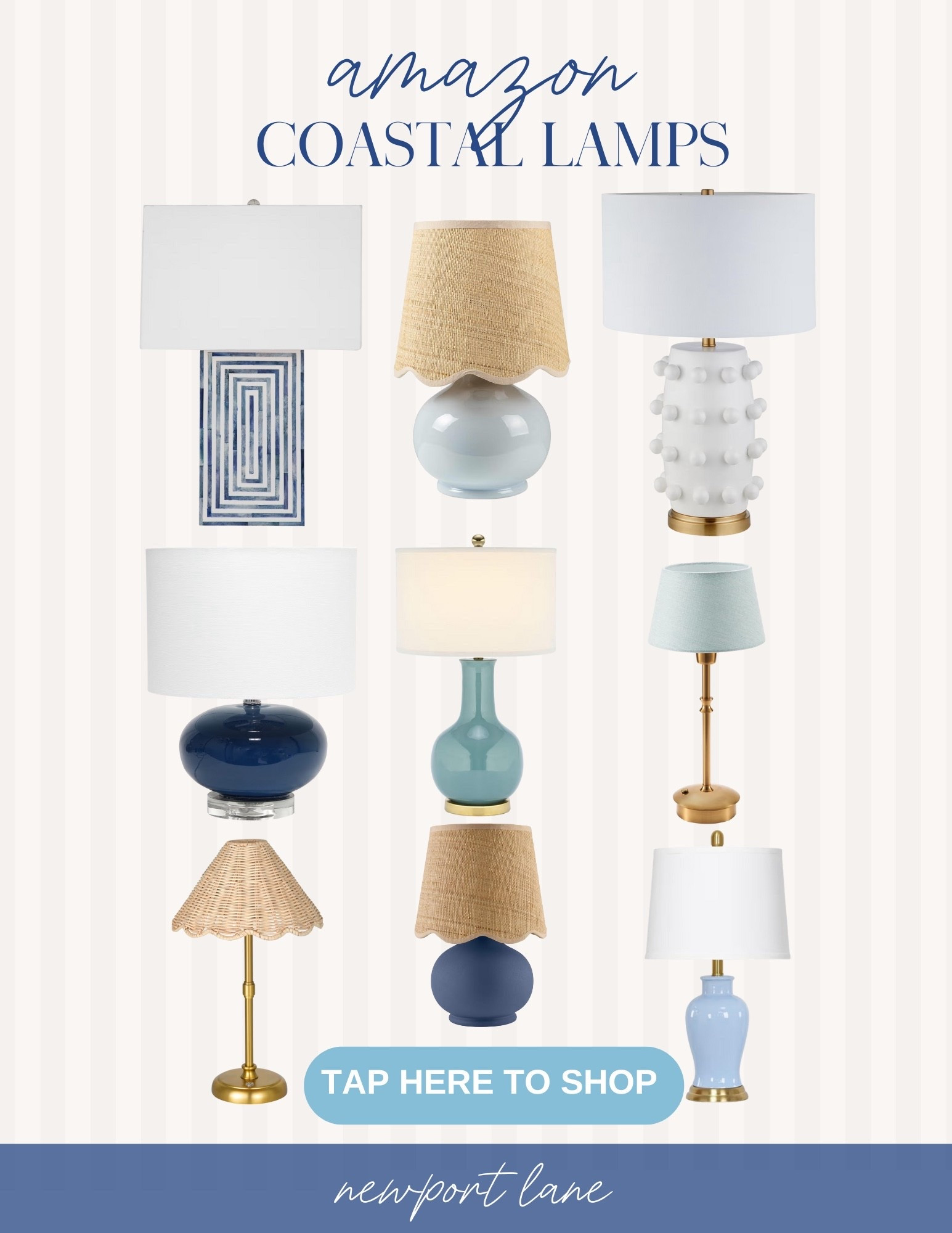 Time to switch out your old lamps for these coastal beauties! Makes your whole room feels lighter and fresher.

amazon home, decor inspo, lighting fixtures, home accent, beach house style, rattan lamp, ceramic lamp, coastal living

#LTKSeasonal #LTKU #LTKHome