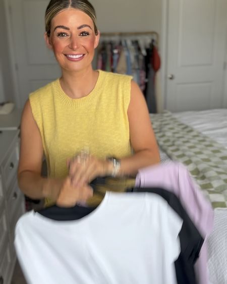 Hi girl!!!
These tops are so soft and breathable! They’re perfect for summer! I am wearing a medium currently 154lbs, 5’4 & 30 weeks pregnant!


ump friendly, spring looks, spring fashion , outfit inspo, bump fashion, maternity fashion, pregnancy, mom outfit, mom style , everyday outfit, maternity style, maternity outfit, pregnant outfit , bump fit, comfortable fashion, fashion over 30, pregnancy style, ootd, outfit of the day, medium size fashion, affordable outfit, casual style, casual outfit, amazon fashion, amazon fashion finds, amazon must haves 

#LTKFitness #LTKActive #LTKSaleAlert
